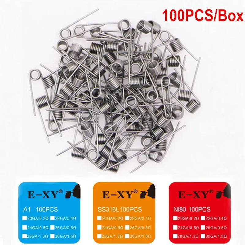 Coil Building Kit - 100 stks/doos Prebuilt Coil Draad A1