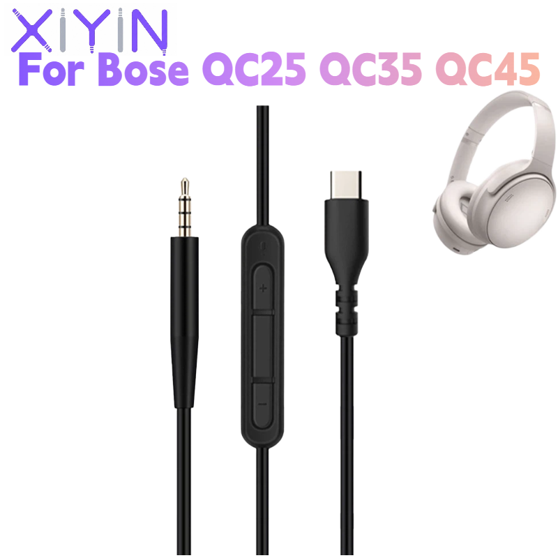 Bose Headphone Qc45 - Vervangende 1,4 meter DAC Type C