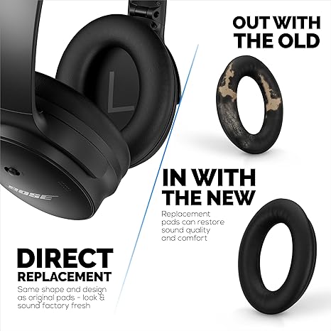 Vervangende oorkussens voor Bo - Bose Headphone Qc45 recensie en prijs