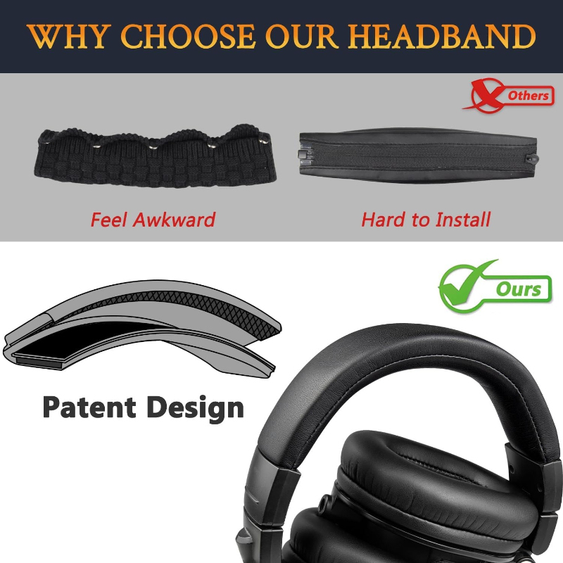 Vervangende hoofdband voor Aud - Audio Technica Headphone Ath-M20X recensie en prijs