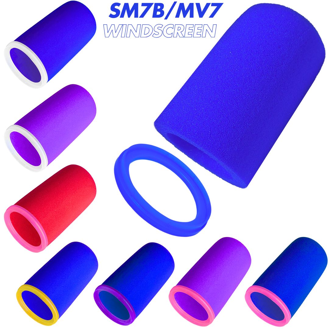 SM7dB voorruit schuim met hoge - Shure Mic Sm7B recensie en prijs